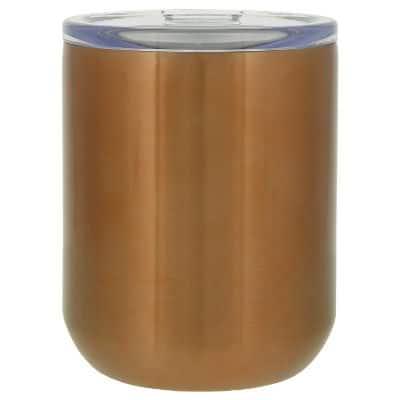 Stainless steel copper tumbler blank in 10 ounces.