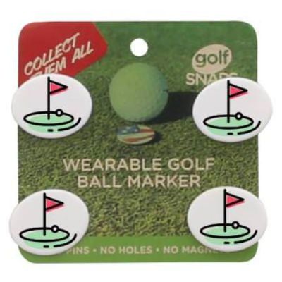 Golf ball market with full color custom promotional imprint.