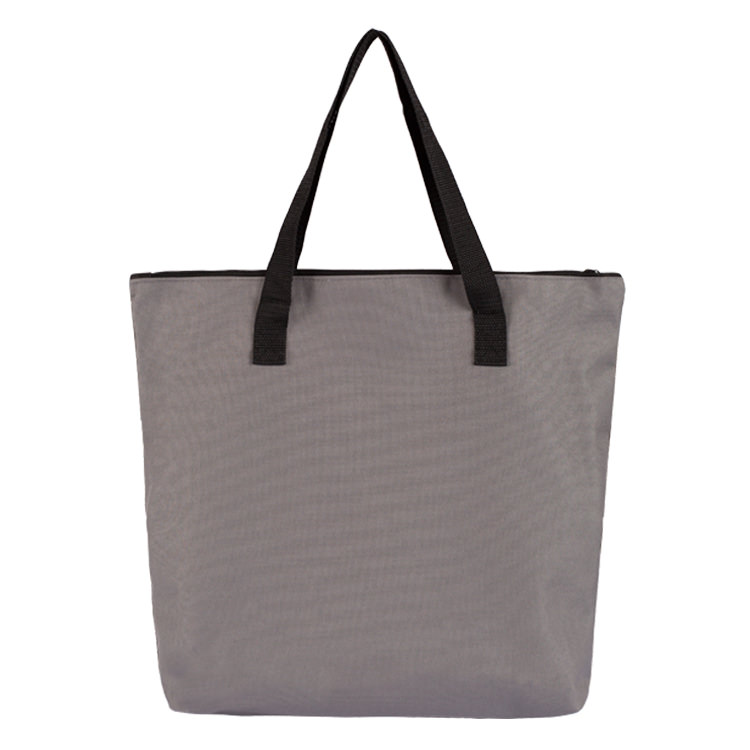 Polyester tote.