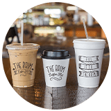 Cups With Lids and Straws