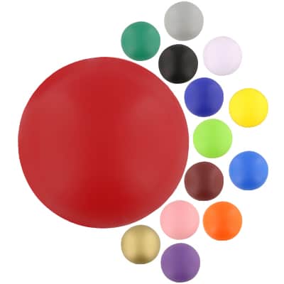 Foam round stress ball with a low minimum and low price.
