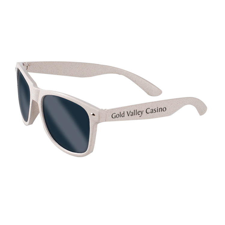 Custom recycled material sunglasses