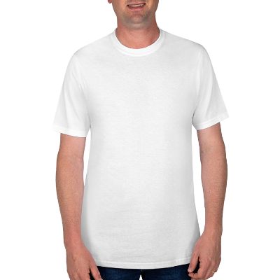 Blank white t-shirt.