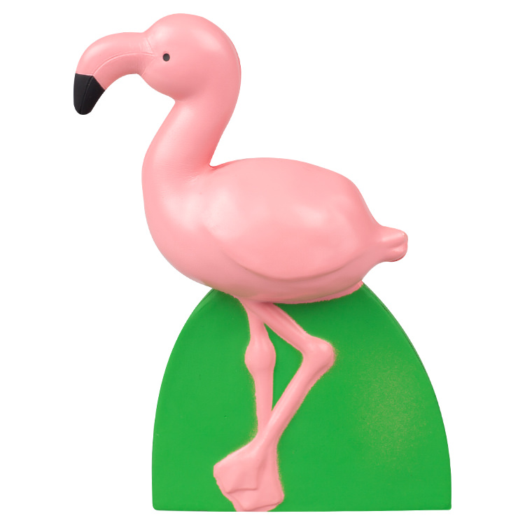 blank flamingo stress ball