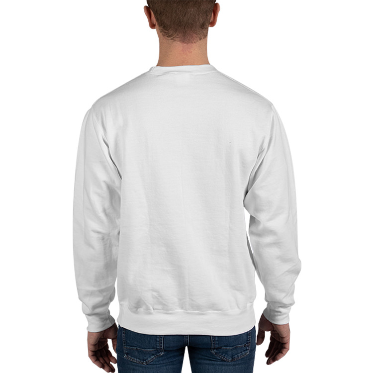 Custom fleece crewneck sweatshirt