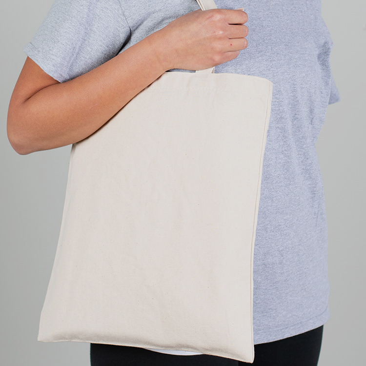 Getaway Cotton Tote Bag-Blank
