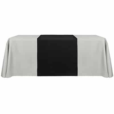 30 inches x 60 inches polyester table runner blank.