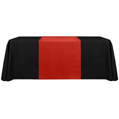 30 inches x 72 inches polyester table runner blank.