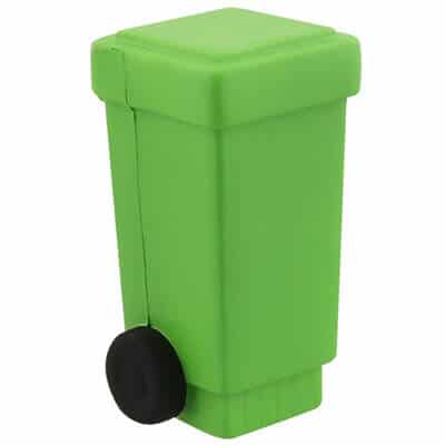 Foam trash/recycling container stress reliever blank.