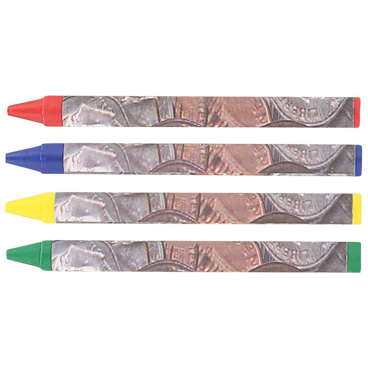 Promotional 4 pack of crayons  Promotional Items For Kids - Promo Direct