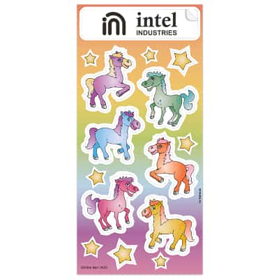 Ponies sheet stickers