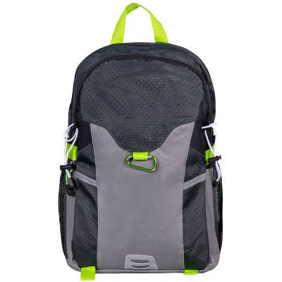 Blank lime green backpack.