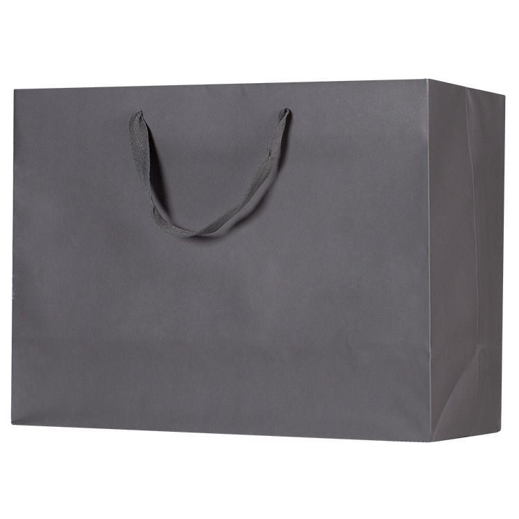 Kraft paper 16 inch eurotote with handles.
