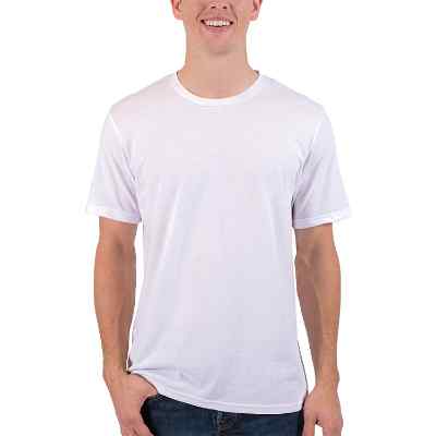White blank perfect tri t-shirt.