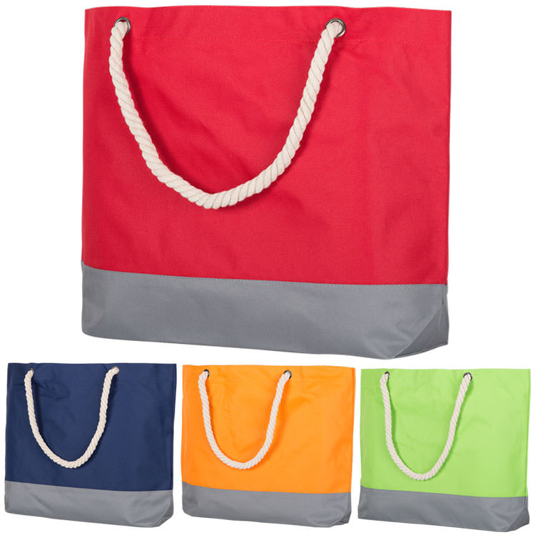 Polyester rope tote.