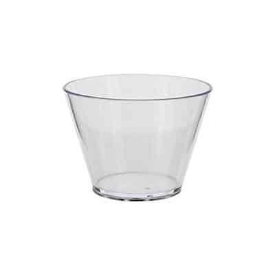 Acrylic clear tasting glass blank in 5 ounces.