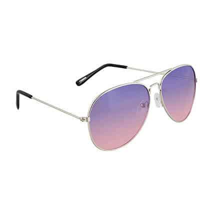 UV400 lenses purple tropical aviator sunglasses blank.