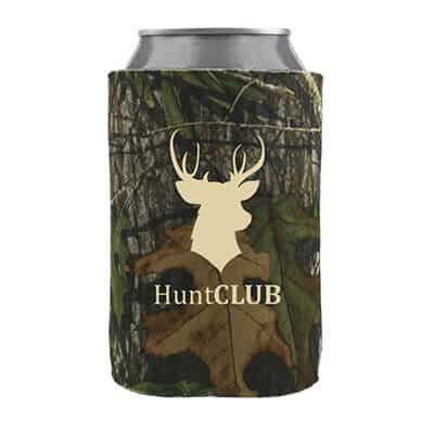 Foam Mossy Oak Obsession licesned collapsible can cooler personalized.