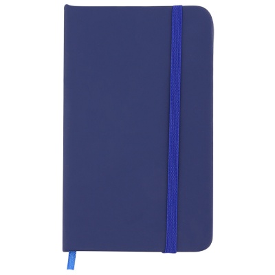 PVC blue mini journal blank.