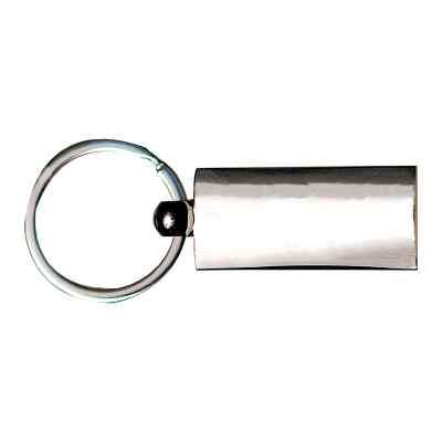 Cadwell metal rectangle keychain.