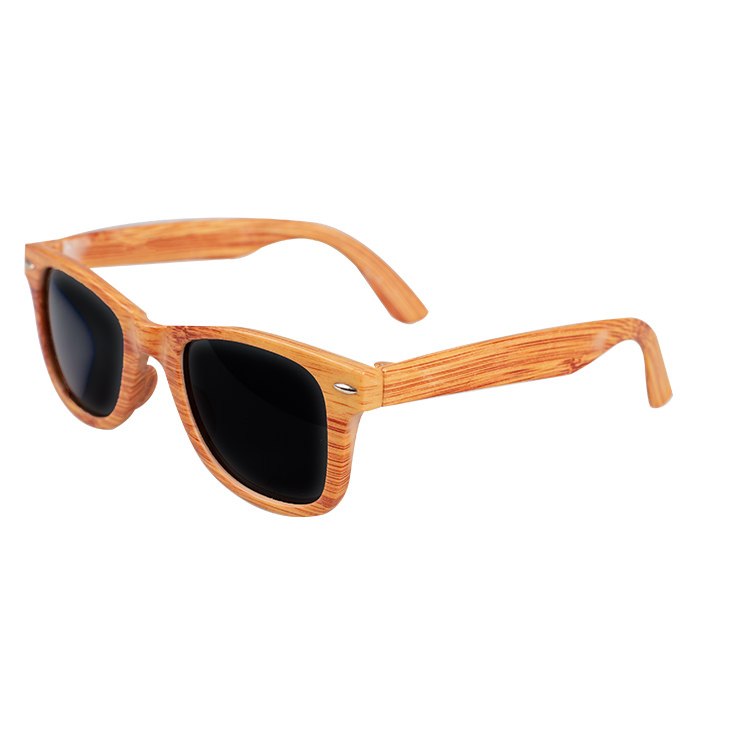 Blank custom woodgrain sunglasses