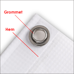 Hems and Grommets