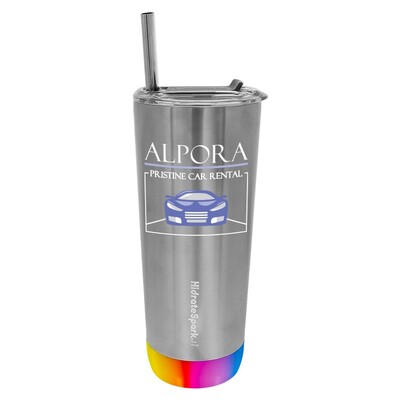 Stainless Steel tumbler with full color imprint.