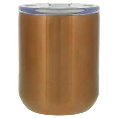 Stainless steel copper tumbler blank in 10 ounces.