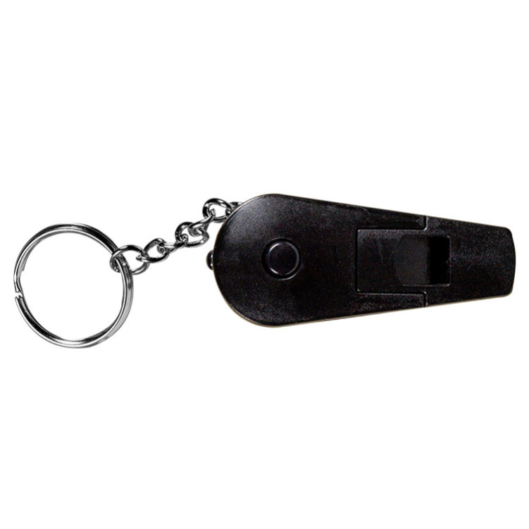 Blank Lighted Keychain Whistle
