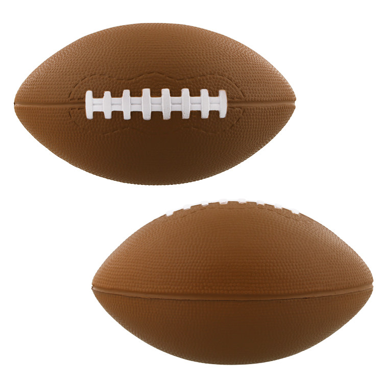 Foam 6 inch football stress ball.