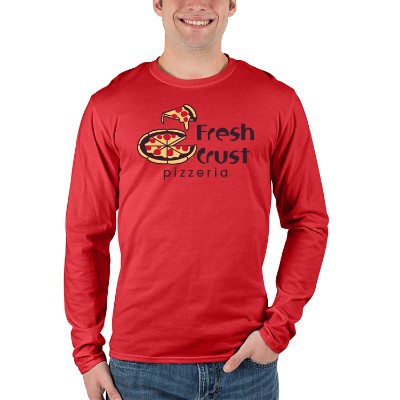 Red long sleeve personalized full color shirt.