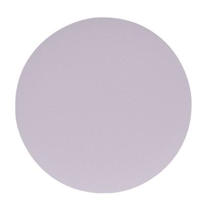Blank white polyester circle mouse pad.