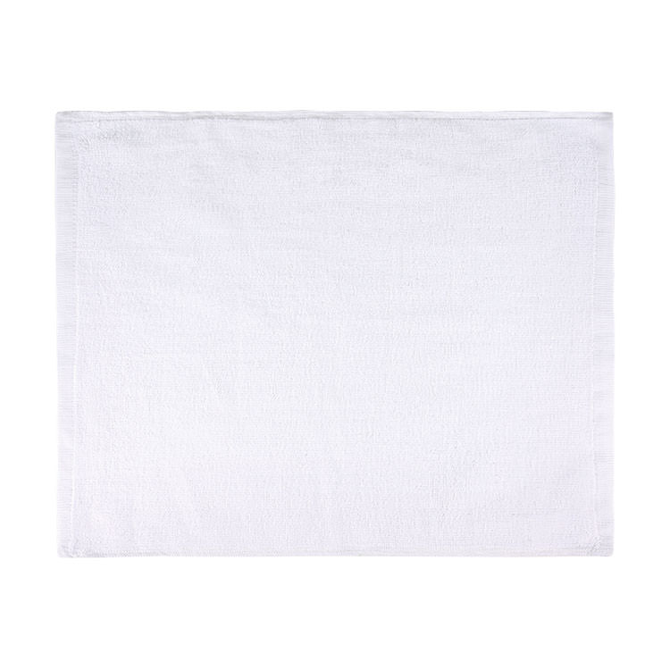 Cotton white spirit towel blank.