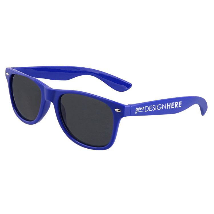 Polycarbonate sunglasses.