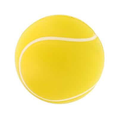 Foam tennis ball stress ball blank.