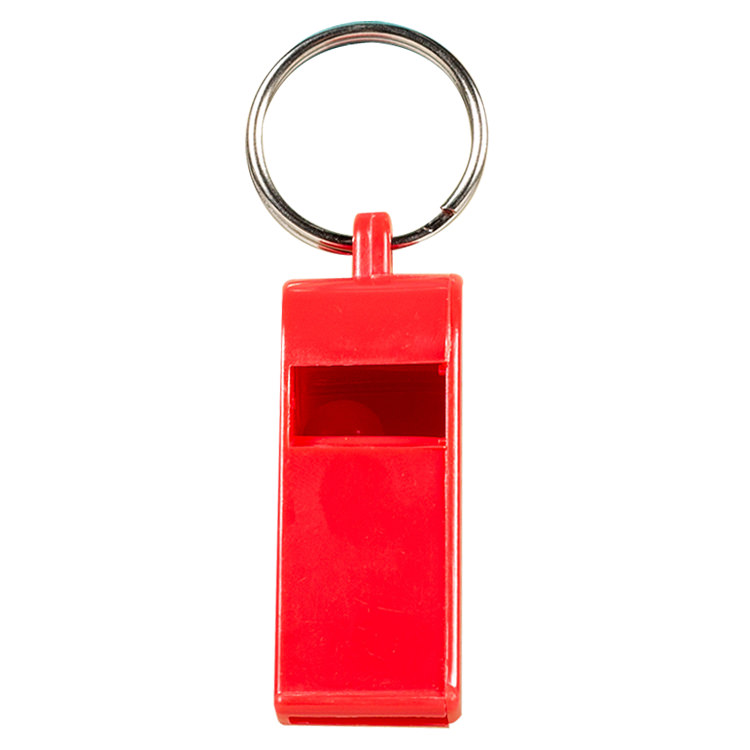 Custom Plastic Promotional Whistle Keychain