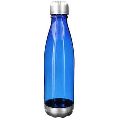 Tritan blue water bottle blank in 24 ounces.