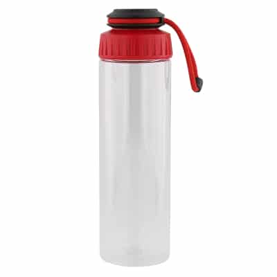 Plastic clear water bottle blank in 25 ounces.