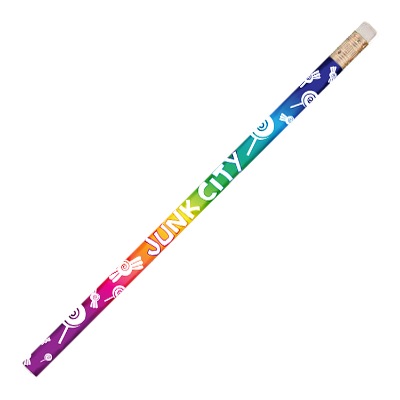 Wood saver pencil with full color logo.