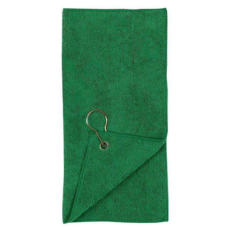 Personalized hemmed golf towel