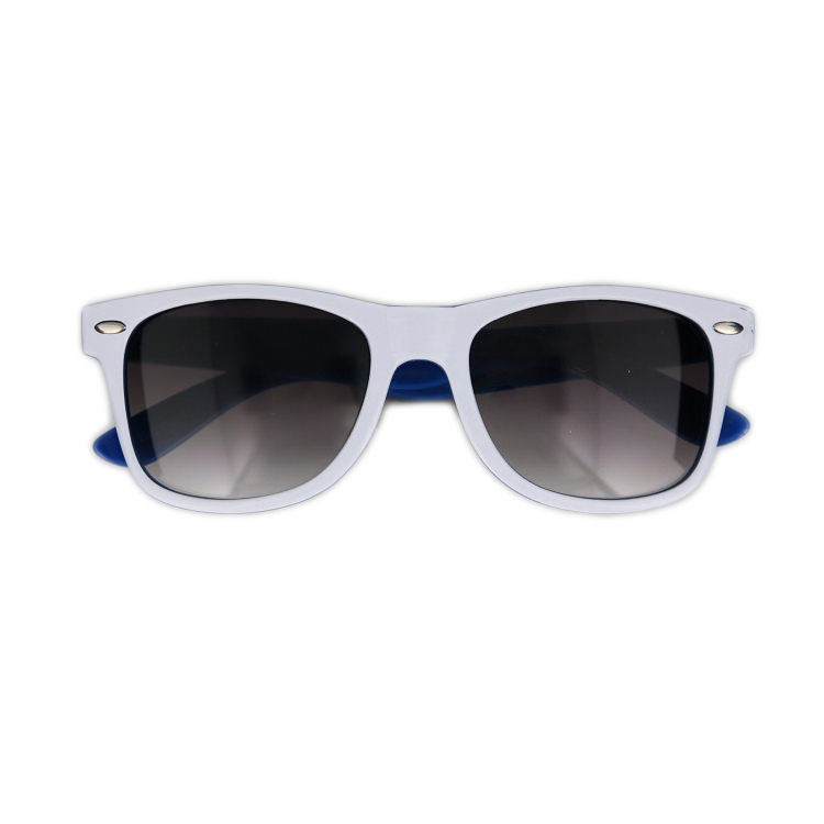Polycarbonate trim dual-side sunglasses blank.