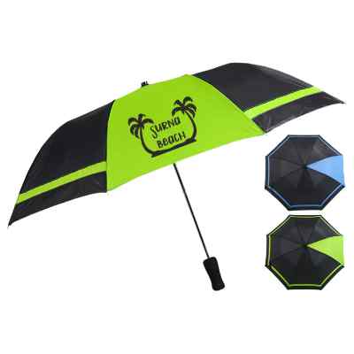Custom 44" shedrain junior compact umbrella.