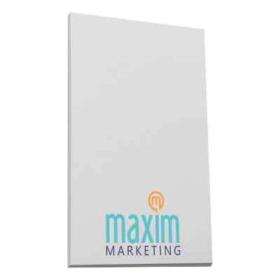4x6 sticky notes with full color imprint. 