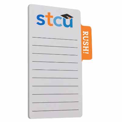 Souvenir sticky note 4x6 inch pad with full color imprint. 