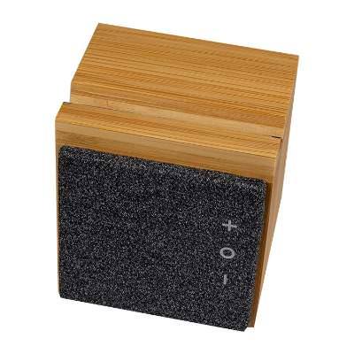 Blank bamboo speaker available in bulk.