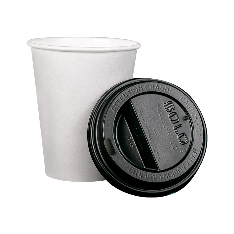 White Disposable Cup With Lids