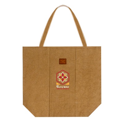 Sahara supernatural paper tote bag with custom full-color logo.