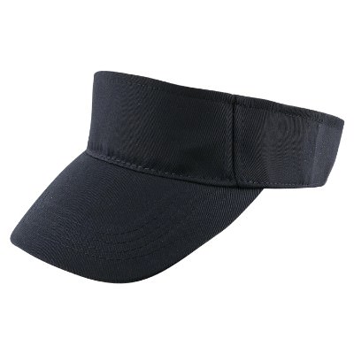 Black blank sport visor.