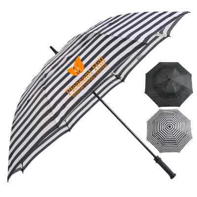 Custom 62" shedrain windjammer golf umbrella.