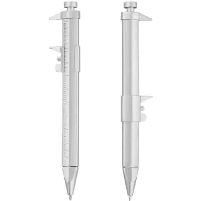 Metal adjustable caliper pen blank.
